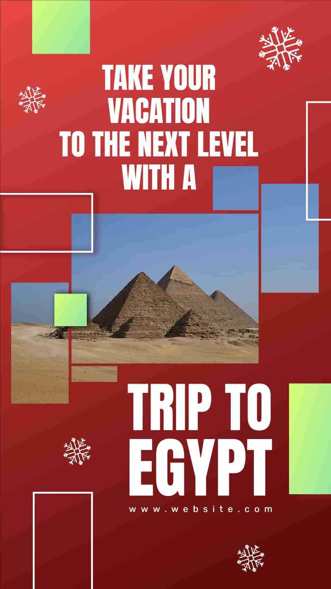 Simplified Travel Egypt Instagram Story